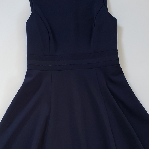 Calvin Klein Illusion - Trim Fit & Flare Dress - Picture 3 of 11